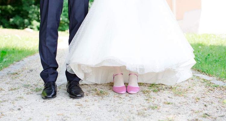Brautpaar Schuhe