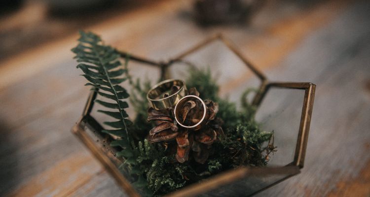 Ringkissen / Ringschale Hochzeit