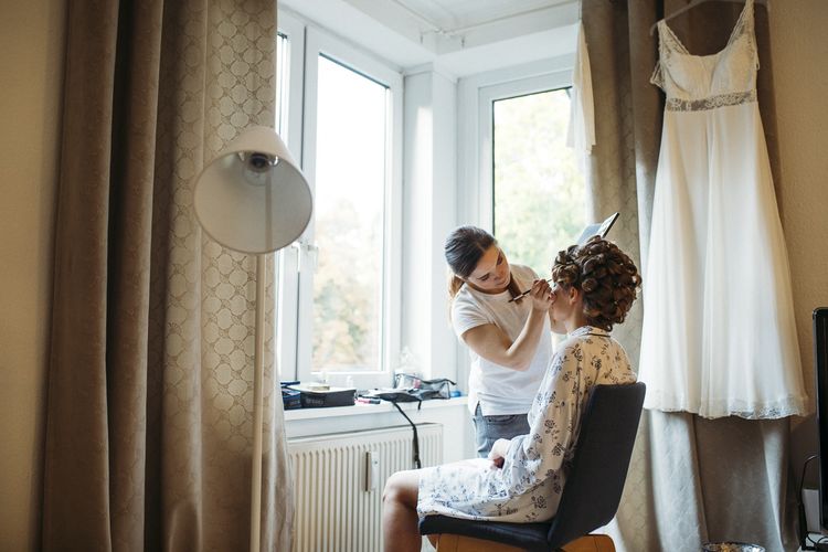 Brautstyling daheim