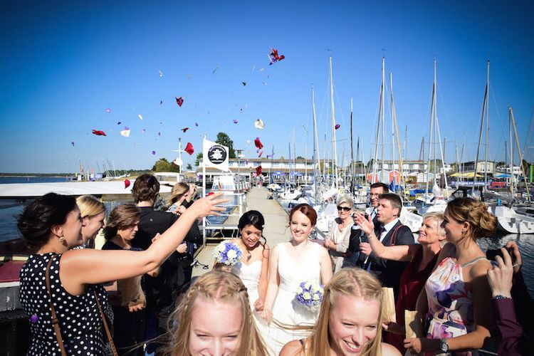 Wenn Zwei Frauen Heiraten Gleichgeschlechtliche Hochzeit Am Boot 