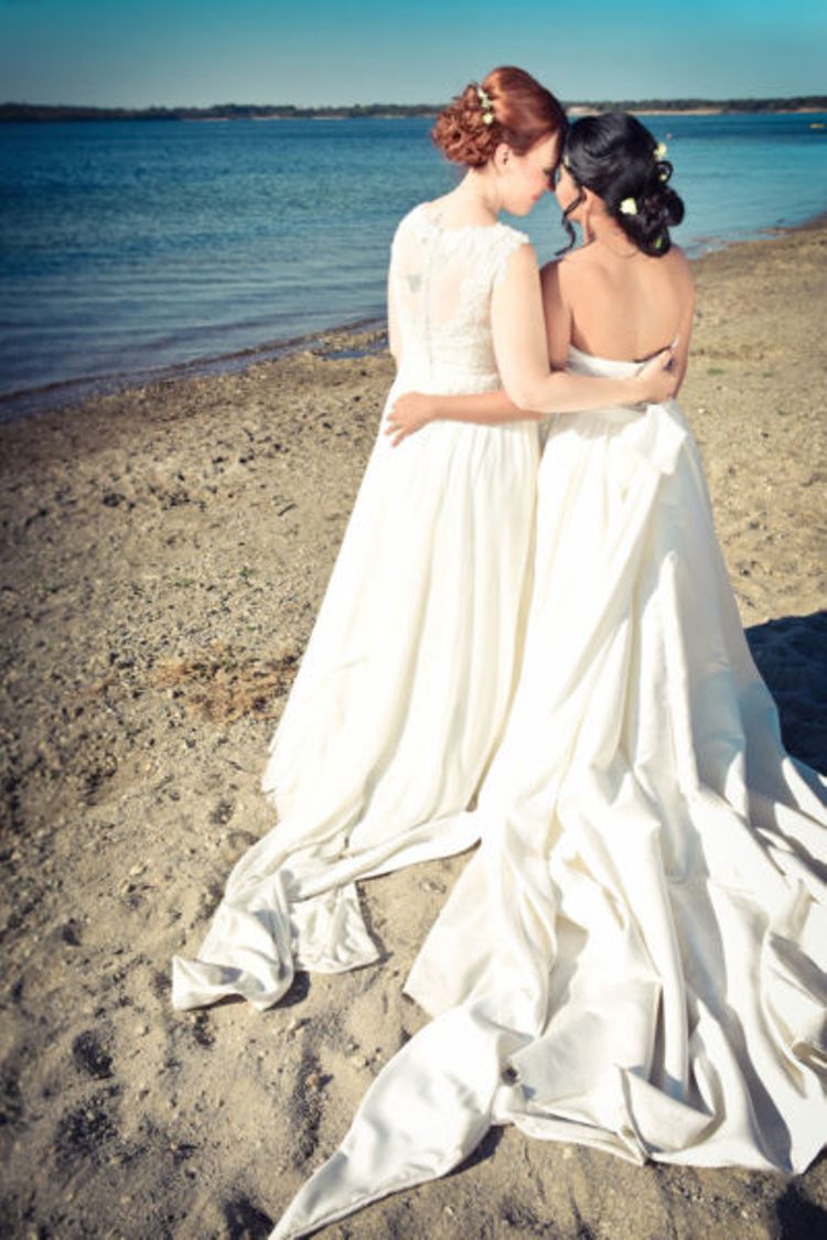 Wenn zwei Frauen heiraten Gleichgeschlechtliche Hochzeit am Boot